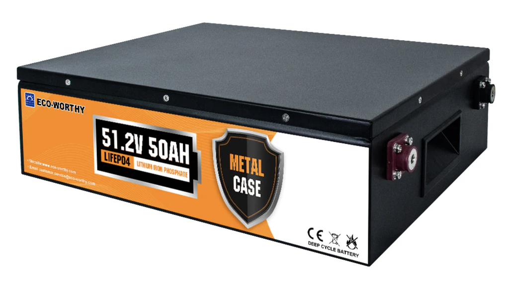 ECO-WORTHY Batterie lithium LiFePO4 48V 50Ah à 4000 cycles à 80 pourcent ( LCOS 11 cents  ) et si 6 000 cycles ( LCOS ( 7,3 cents€  ) et CapEX au kWh 203 € TTC = cher